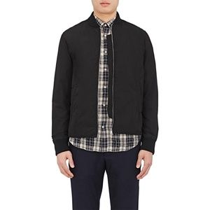 Officine Générale Ben Bomber Black Zip-up Medium M